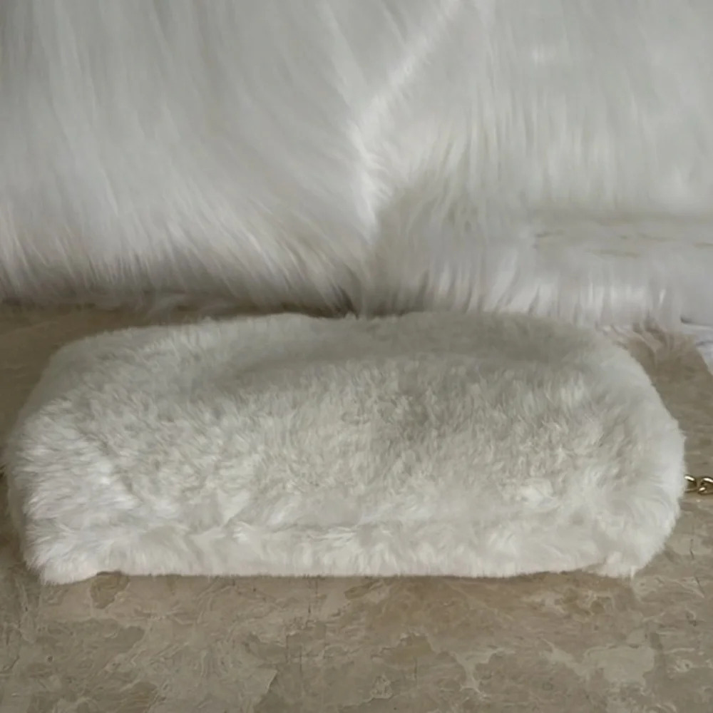ISAAC MIZRAHI new york  faux fur NEW‎ bag - Picture 5 of 11